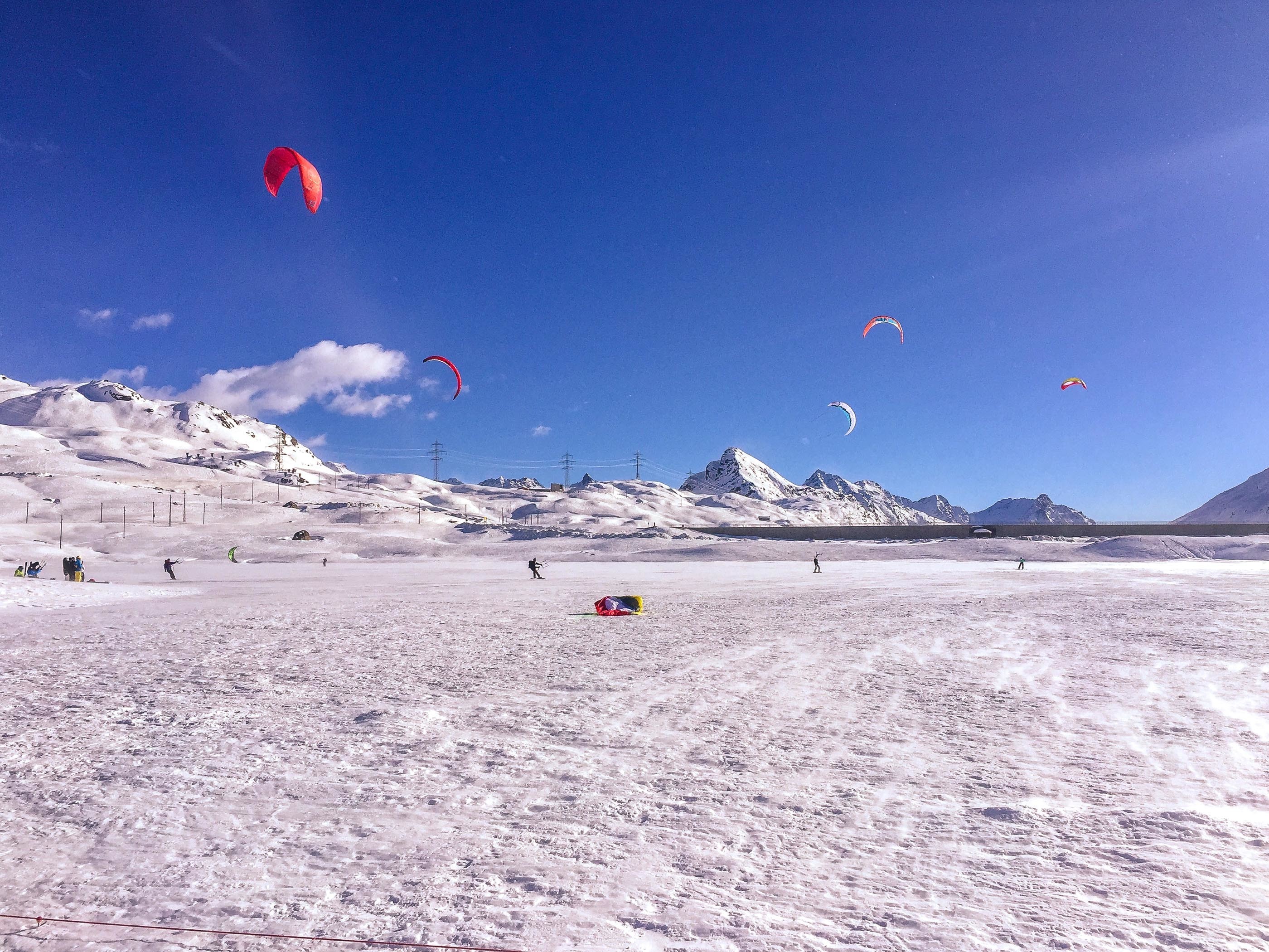 Spot Kitesurf, Picture of Berninapass - Berninapass