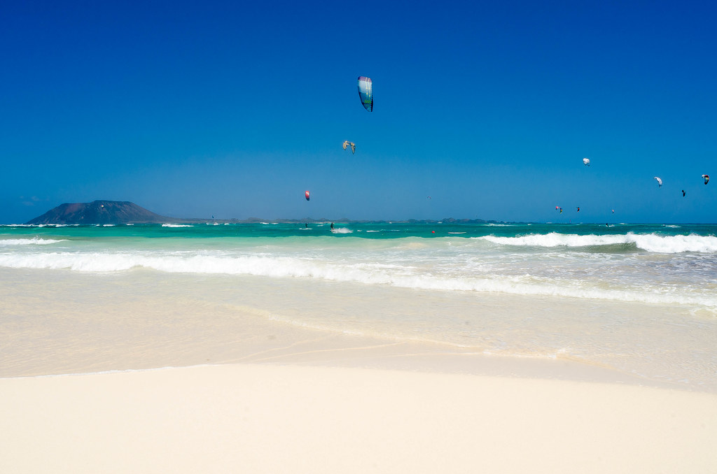 small Spot Kitesurf, Picture of Flag Beach / Fuerteventura