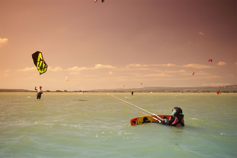 small Spot Kitesurf, Picture of La Franqui