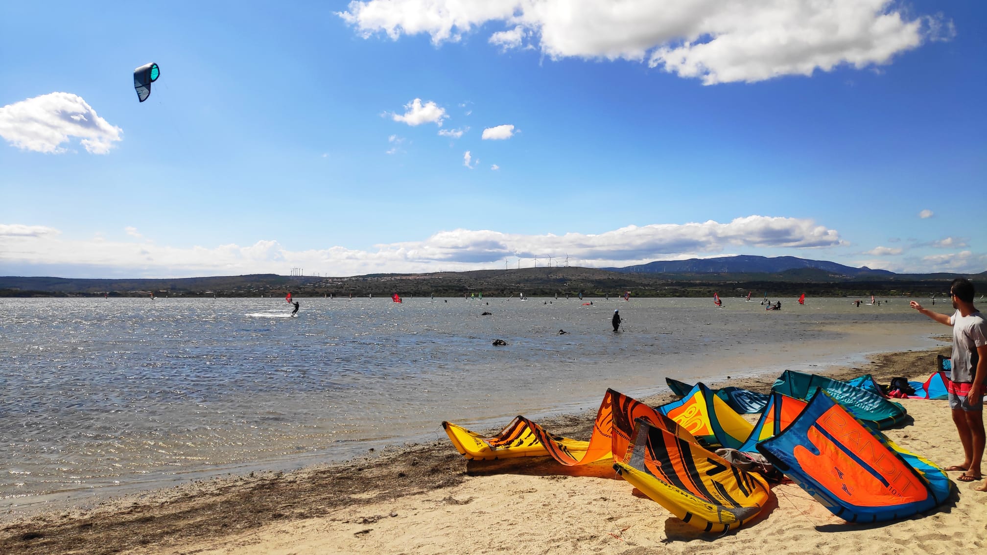 small Spot Kitesurf, Picture of La Mine / Etang de Leucate