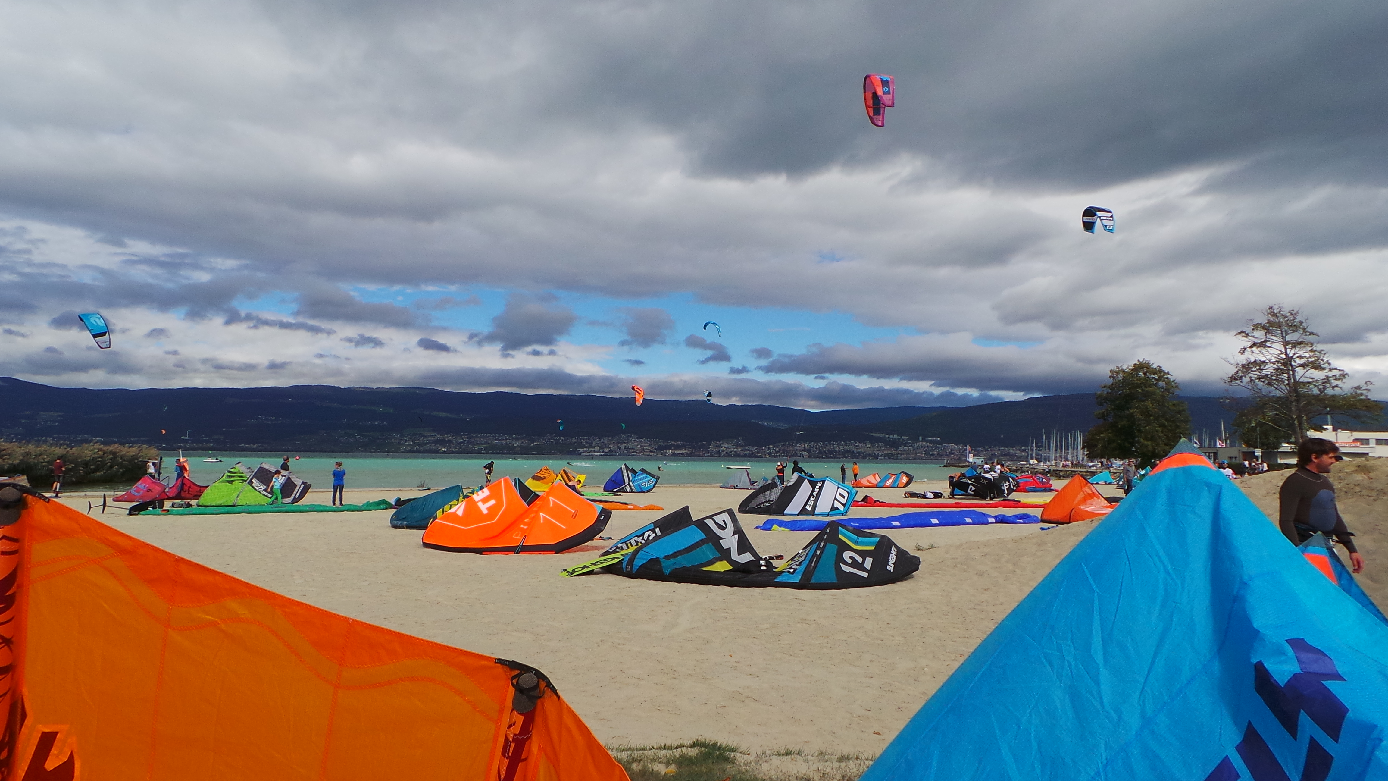 small Spot Kitesurf, Picture of Portalban / Lac de Neuchatel