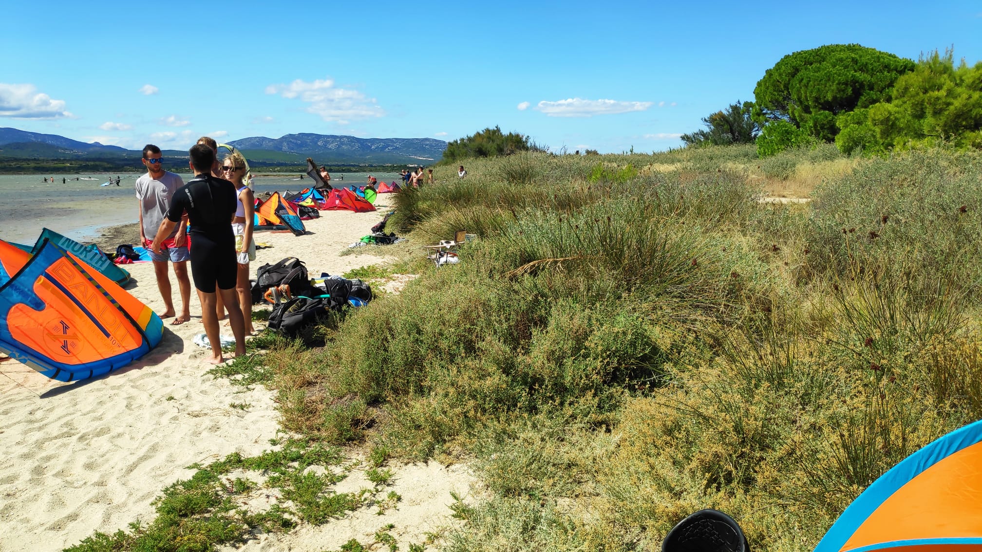 small Spot Kitesurf, Picture of La Mine / Etang de Leucate